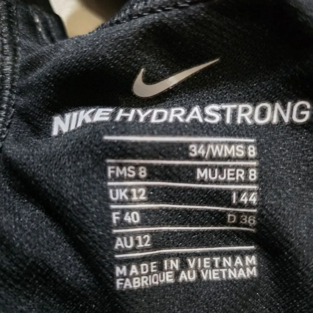 Nike Hydrastrong One Piece Bathing Suit 34 Wms Sz 8